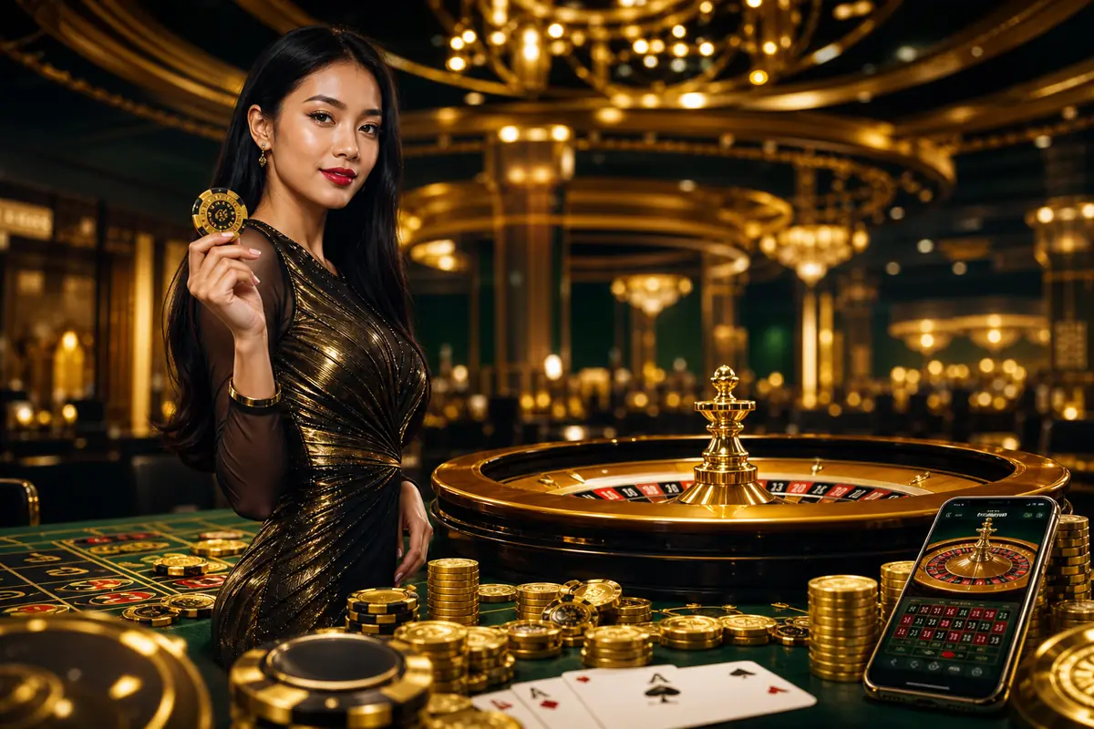 bnk88 Baccarat Live Casino Table